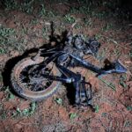 Motociclista morre ao colidir de frente com caminhonete e ter corpo arremessado, na BR-376