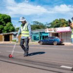 TCE-MS fiscaliza a qualidade de obras de pavimentação em Campo Grande