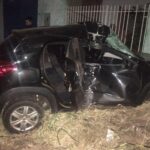 Motorista morre ao perder controle e bater em poste de iluminação em Campo Grande