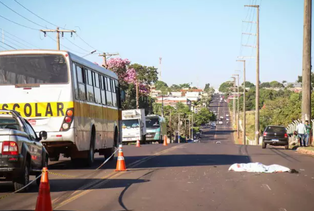 Idoso morre atropelado por veículo na Avenida Tamandaré, em Campo Grande