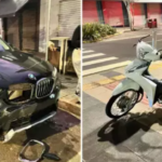 Familiares se despedem de Letícia que teve a Biz atropelada por BMW e morreu