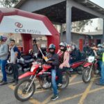 Motociclistas recebem orientações sobre condução segura nesta Semana Nacional de Trânsito