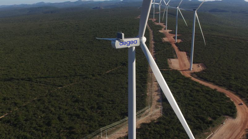 Águas Guariroba passa a gerar sua própria energia com parques eólicos na Bahia