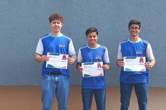 Alunos da Escola Sesi de Naviraí conquistam bronze na Olimpíada Brasileira de Geografia