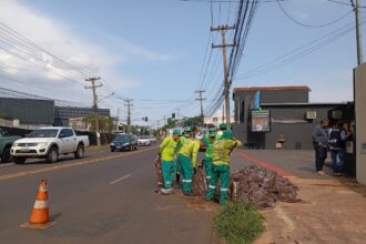 Com a proximidade do período de chuvas, Prefeitura reforça limpeza das bocas de lobo