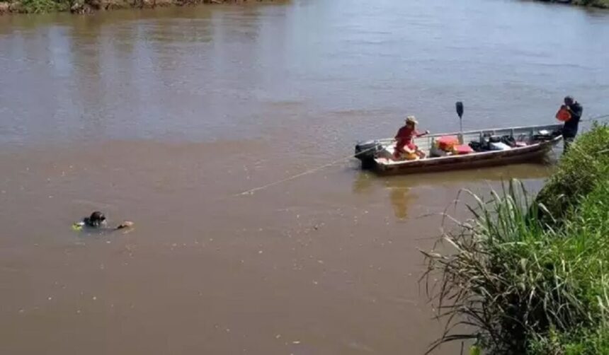 Corpo de pescador é encontrado pelos bombeiros 2 dias depois de sumiço no Rio Ivinhema