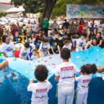 Na Capital, projeto de capoeira celebra o mês das crianças com atividades para toda a família